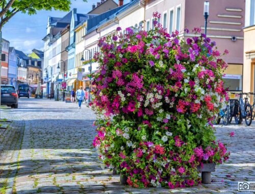 Innenstadt Auerbach Vogtland