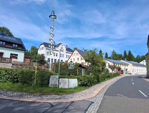 Maibaum im Vogtland