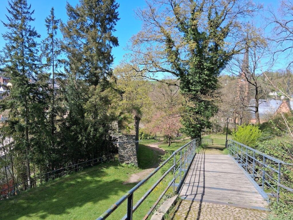 Ausflugsziel für Familien im Vogtland: Burggarten Mylau