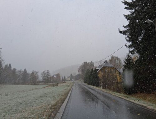 Schlechtwetter Regen im Vogtland