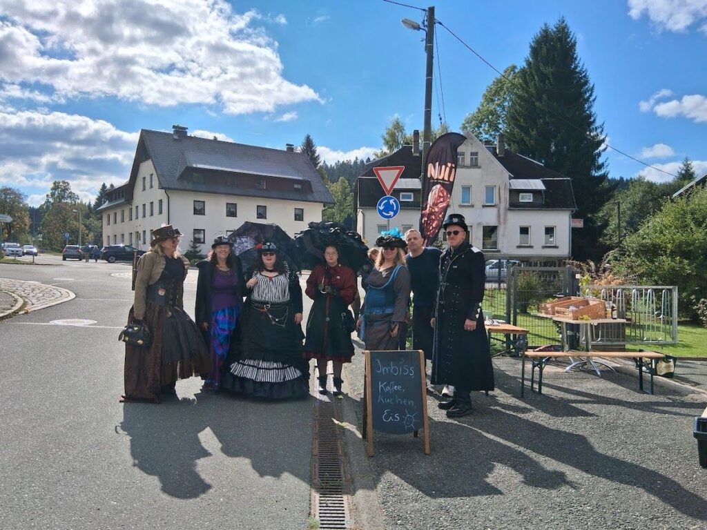 Steampunk und Flohmärkte im Vogtland