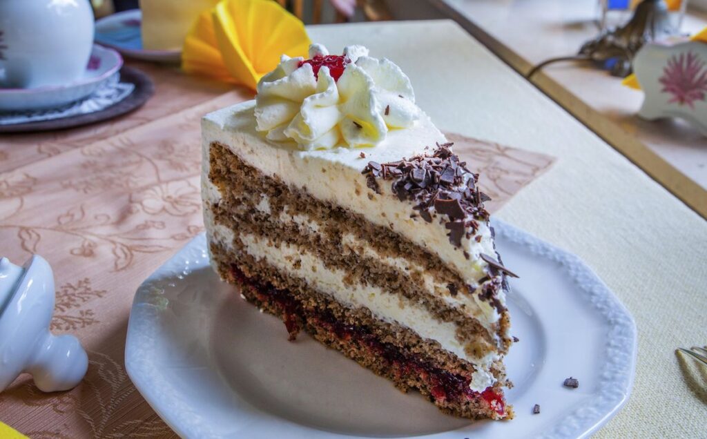 Torte im Café