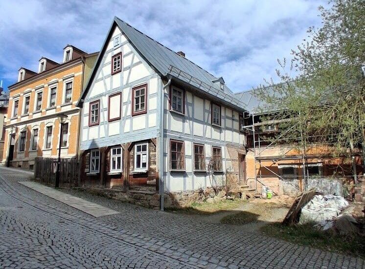Alte Bausubstanz im Vogtland Krötenbachhäuser Treuen