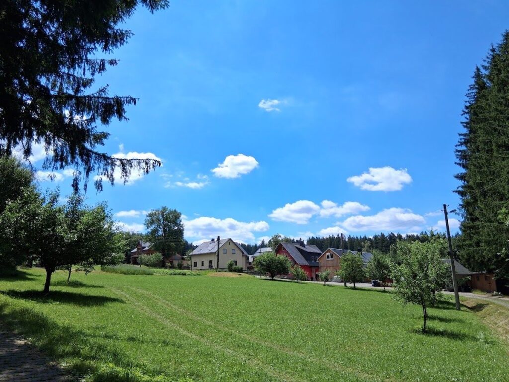 3 abgelegene Waldweiler im Vogtland