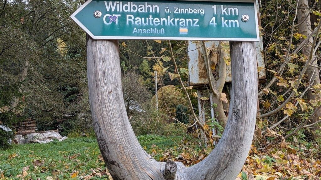 Wandern im Vogtland Wildbahnweg Vogtland
